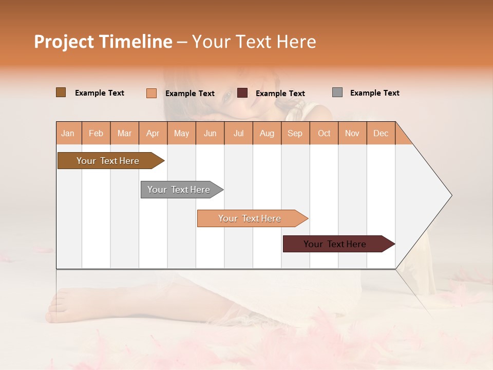 Wing Christmas Feather PowerPoint Template