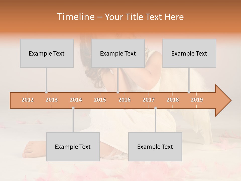 Wing Christmas Feather PowerPoint Template