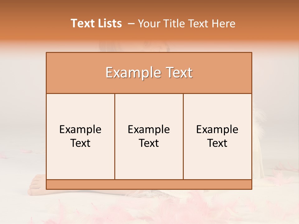 Wing Christmas Feather PowerPoint Template