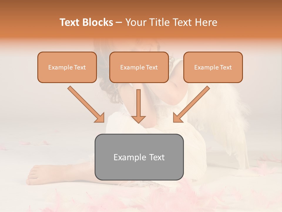 Wing Christmas Feather PowerPoint Template