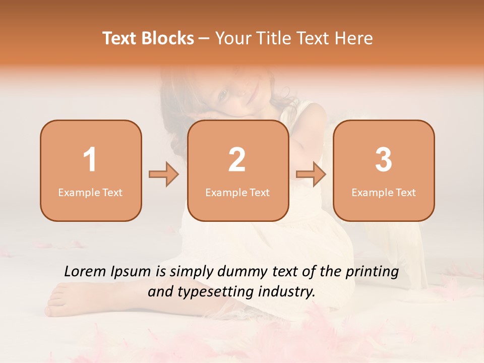 Wing Christmas Feather PowerPoint Template
