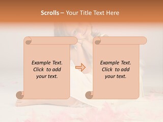 Wing Christmas Feather PowerPoint Template