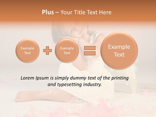 Wing Christmas Feather PowerPoint Template