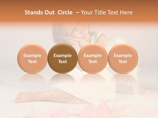 Wing Christmas Feather PowerPoint Template