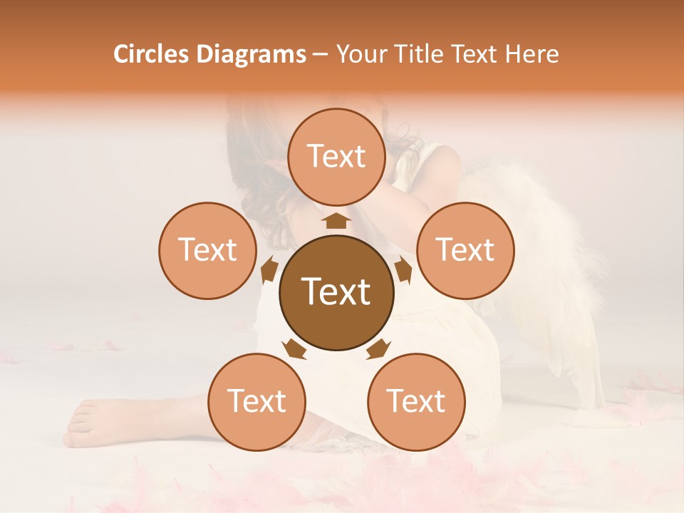 Wing Christmas Feather PowerPoint Template