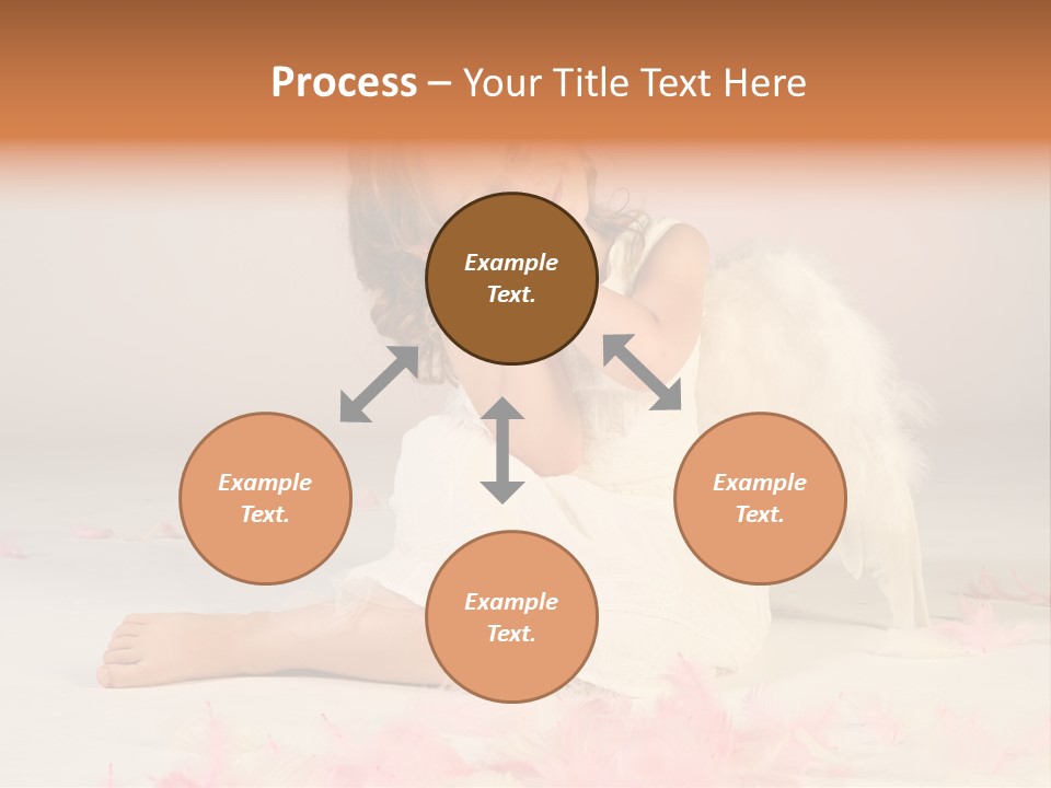 Wing Christmas Feather PowerPoint Template