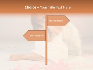 Wing Christmas Feather PowerPoint Template