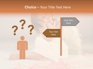 Wing Christmas Feather PowerPoint Template