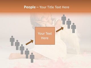 Wing Christmas Feather PowerPoint Template