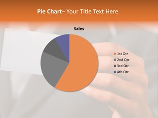 Partner Card Smiling PowerPoint Template