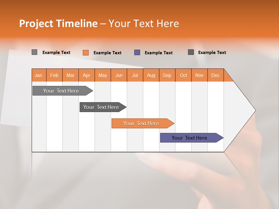 Partner Card Smiling PowerPoint Template