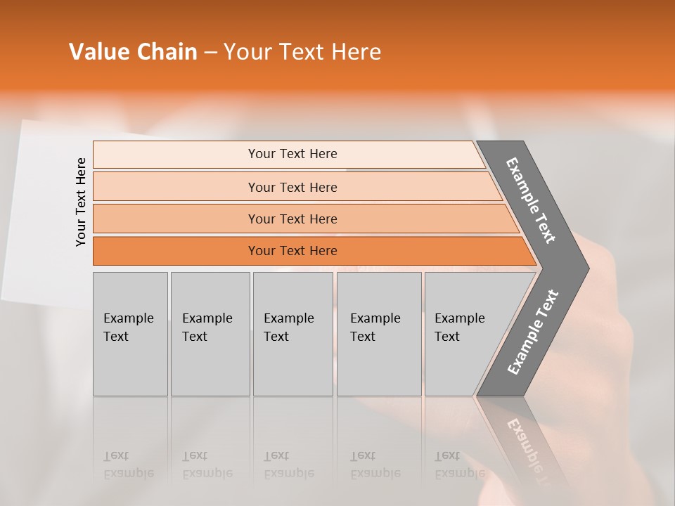 Partner Card Smiling PowerPoint Template