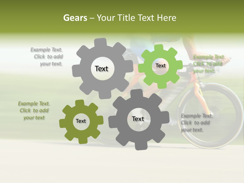 Man Boy Competitor PowerPoint Template