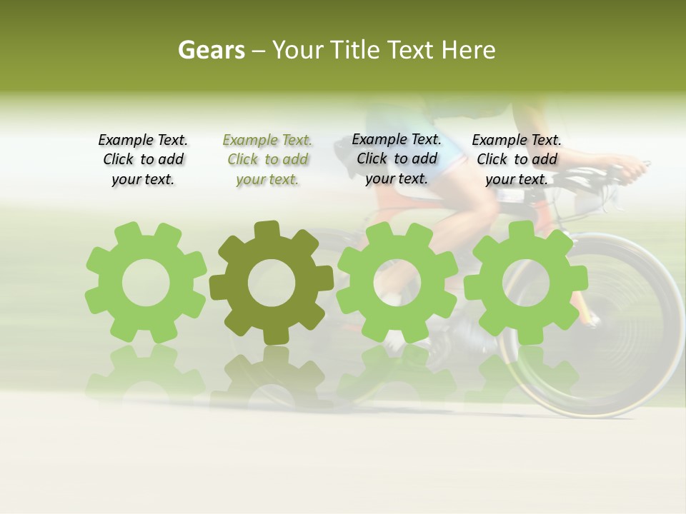 Man Boy Competitor PowerPoint Template