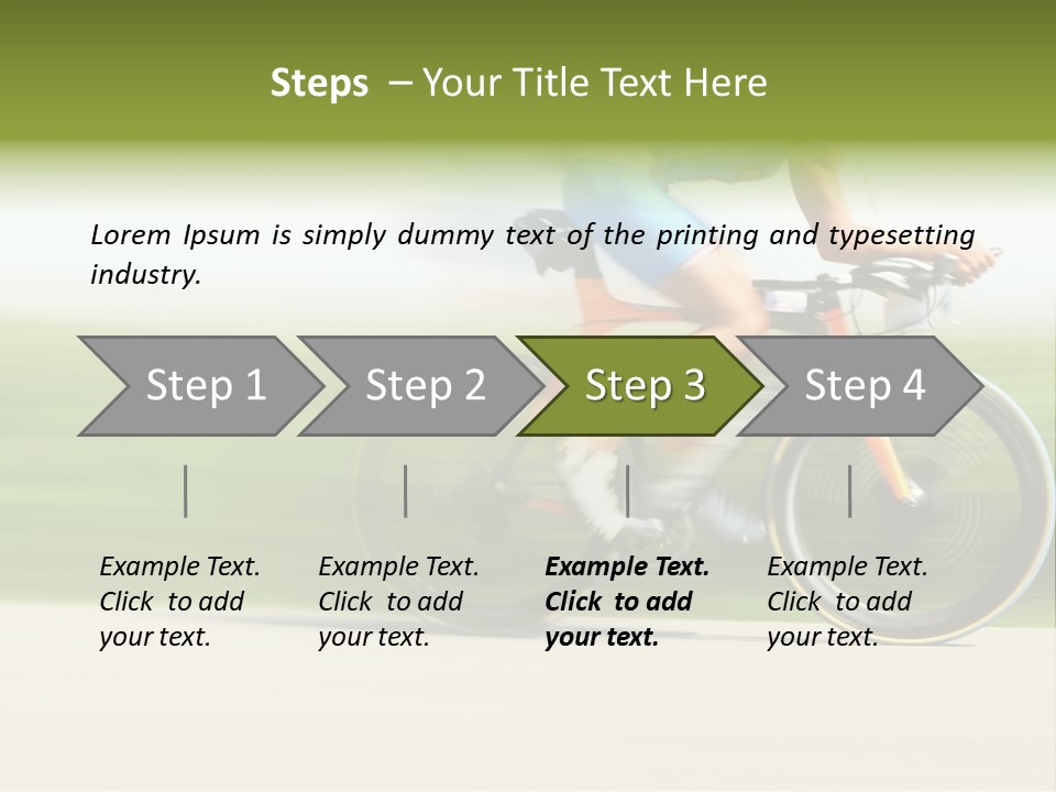 Man Boy Competitor PowerPoint Template