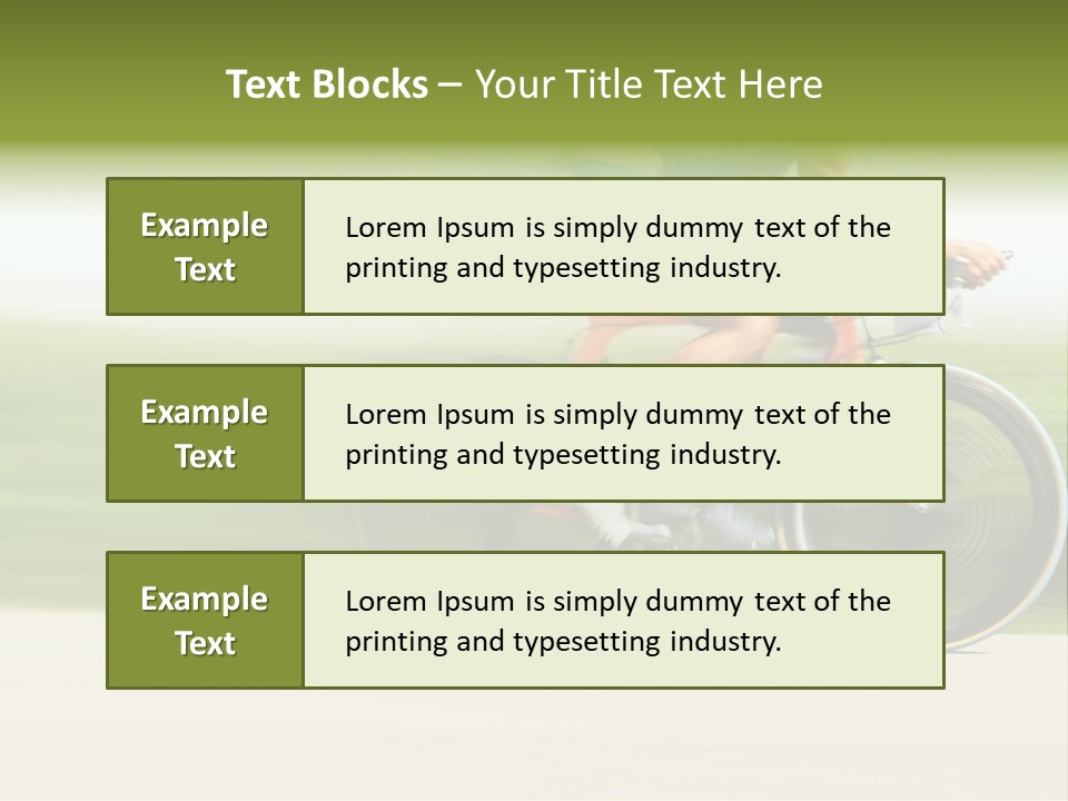 Man Boy Competitor PowerPoint Template