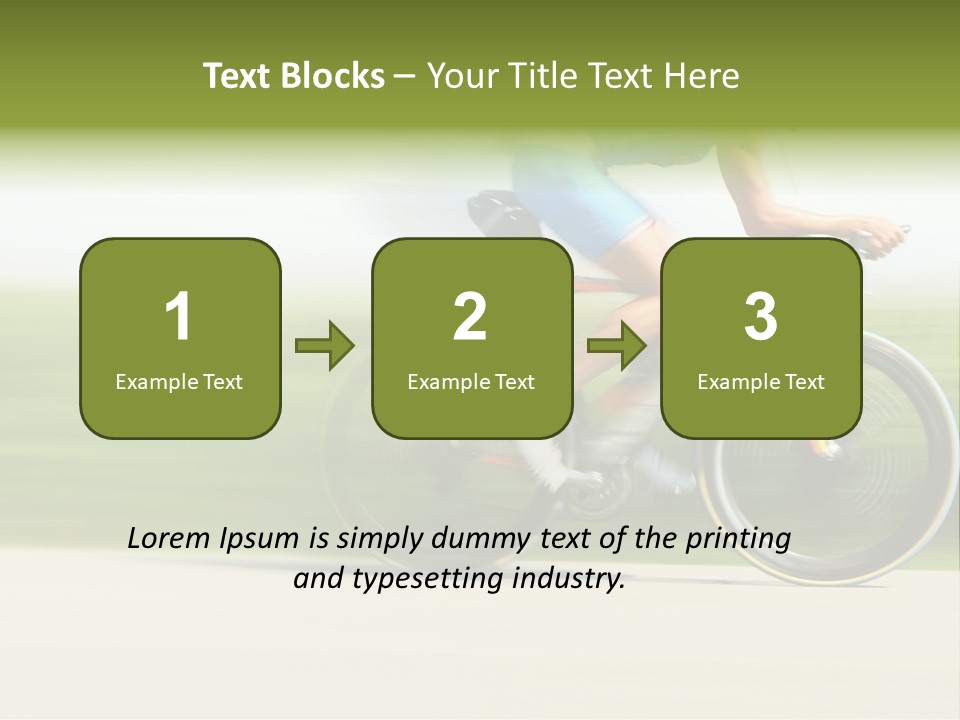 Man Boy Competitor PowerPoint Template