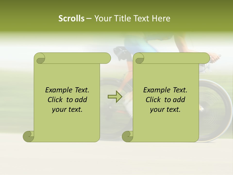 Man Boy Competitor PowerPoint Template