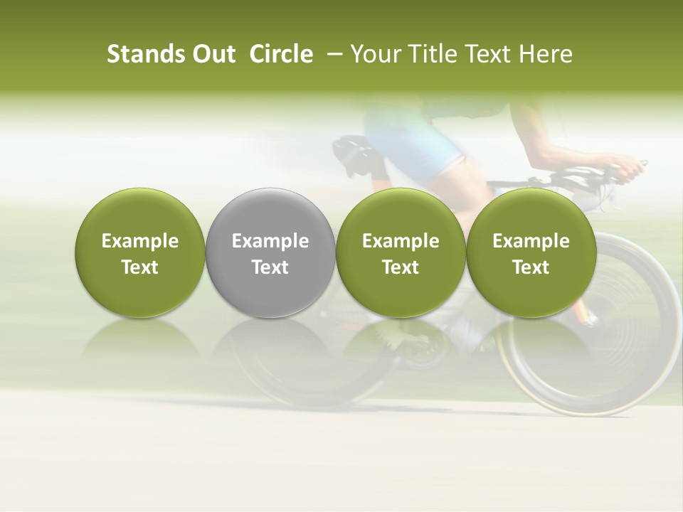 Man Boy Competitor PowerPoint Template