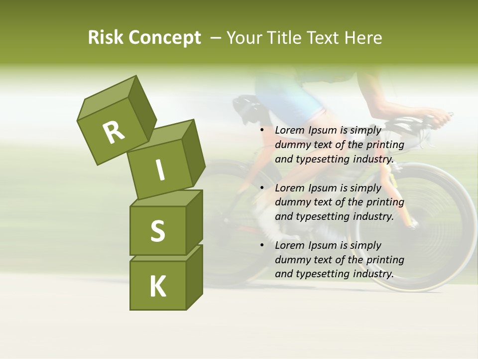 Man Boy Competitor PowerPoint Template