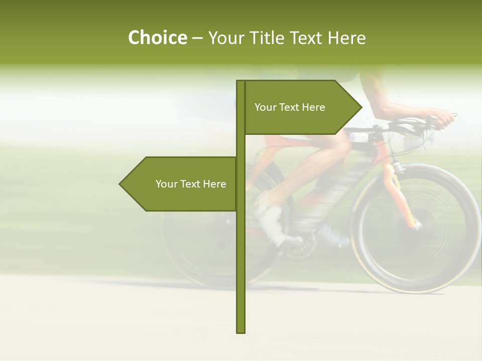 Man Boy Competitor PowerPoint Template