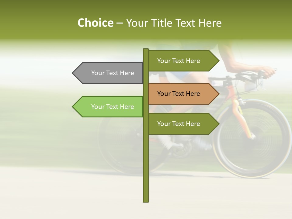 Man Boy Competitor PowerPoint Template