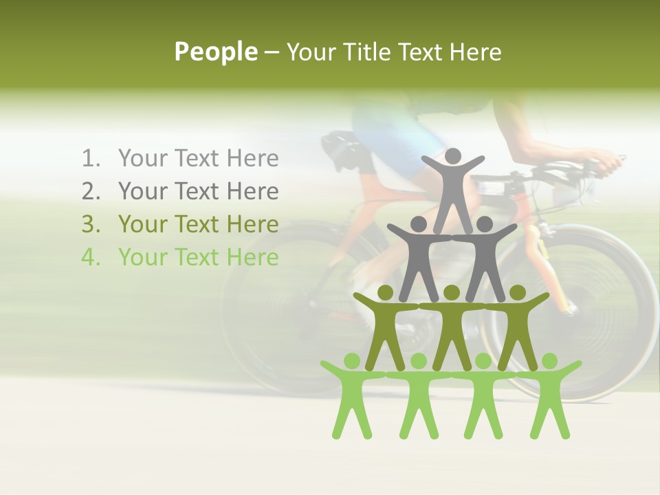 Man Boy Competitor PowerPoint Template