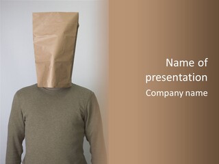 Neutral Face Psychology PowerPoint Template