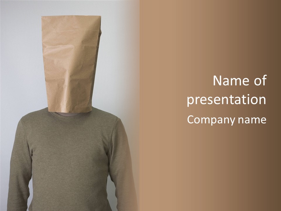 Neutral Face Psychology PowerPoint Template