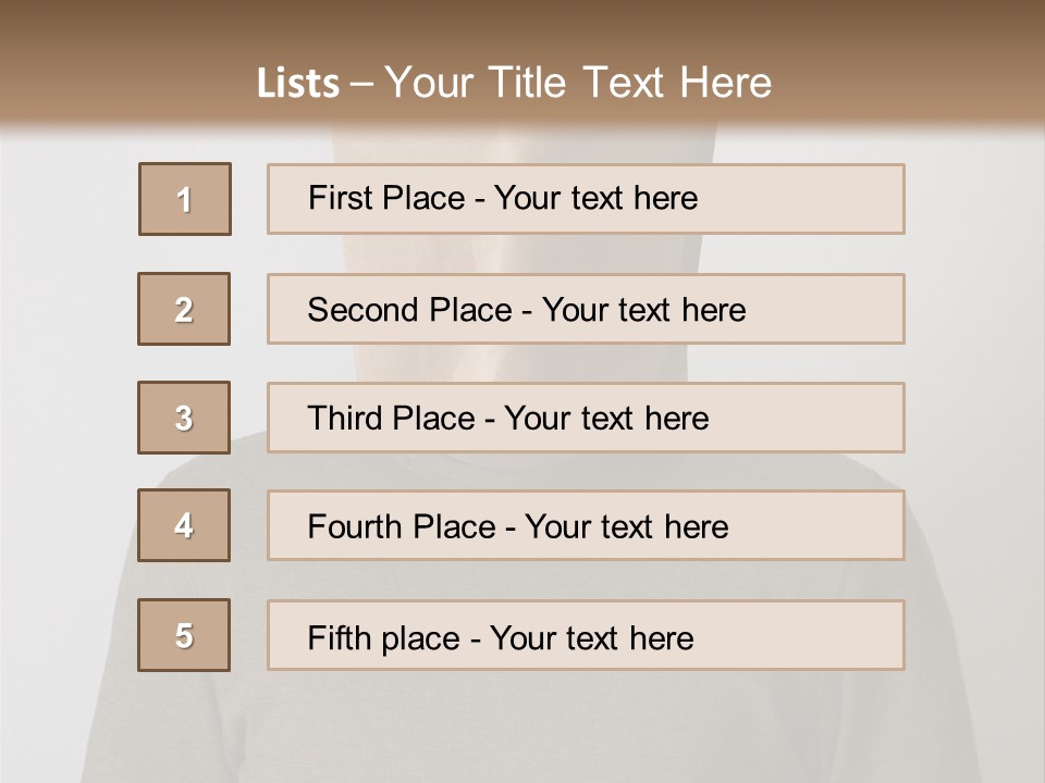 Neutral Face Psychology PowerPoint Template