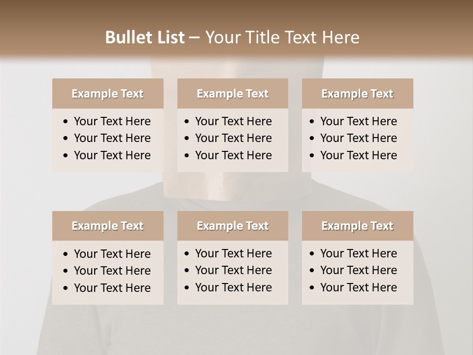 Neutral Face Psychology PowerPoint Template