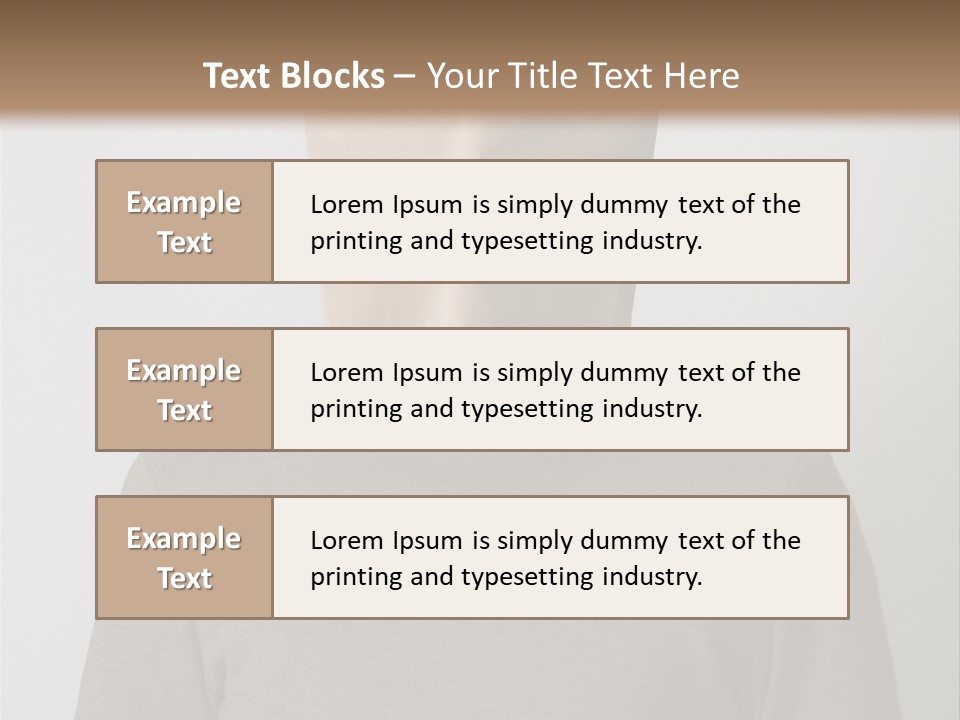 Neutral Face Psychology PowerPoint Template