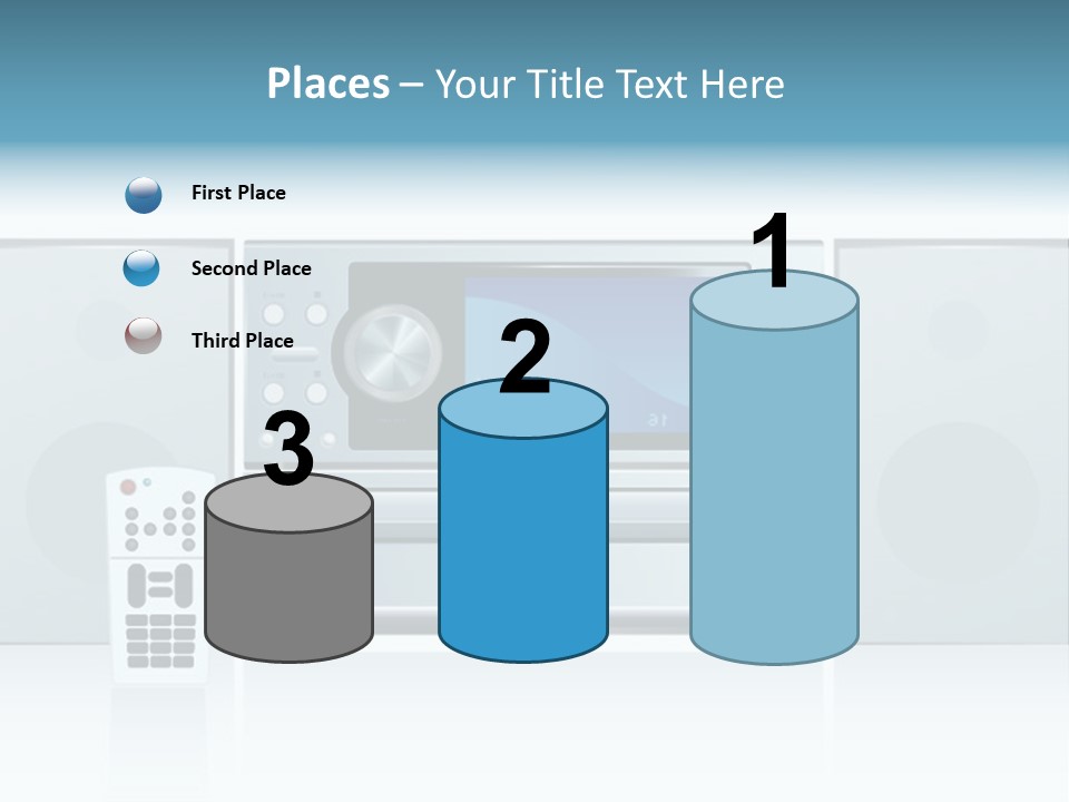 Video Display Bright PowerPoint Template