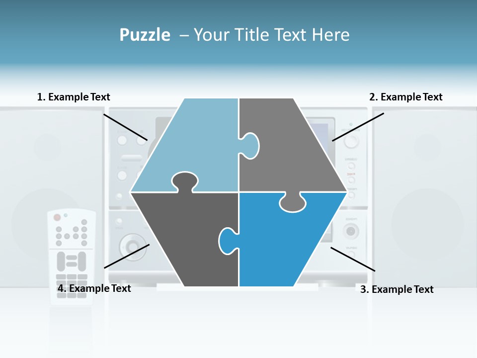 Video Display Bright PowerPoint Template