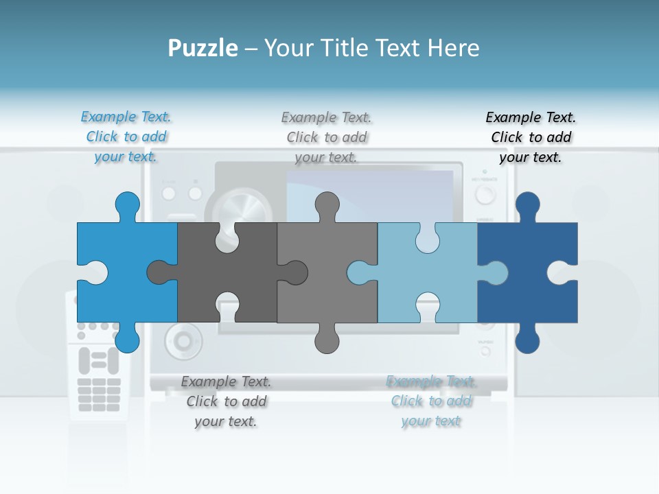 Video Display Bright PowerPoint Template