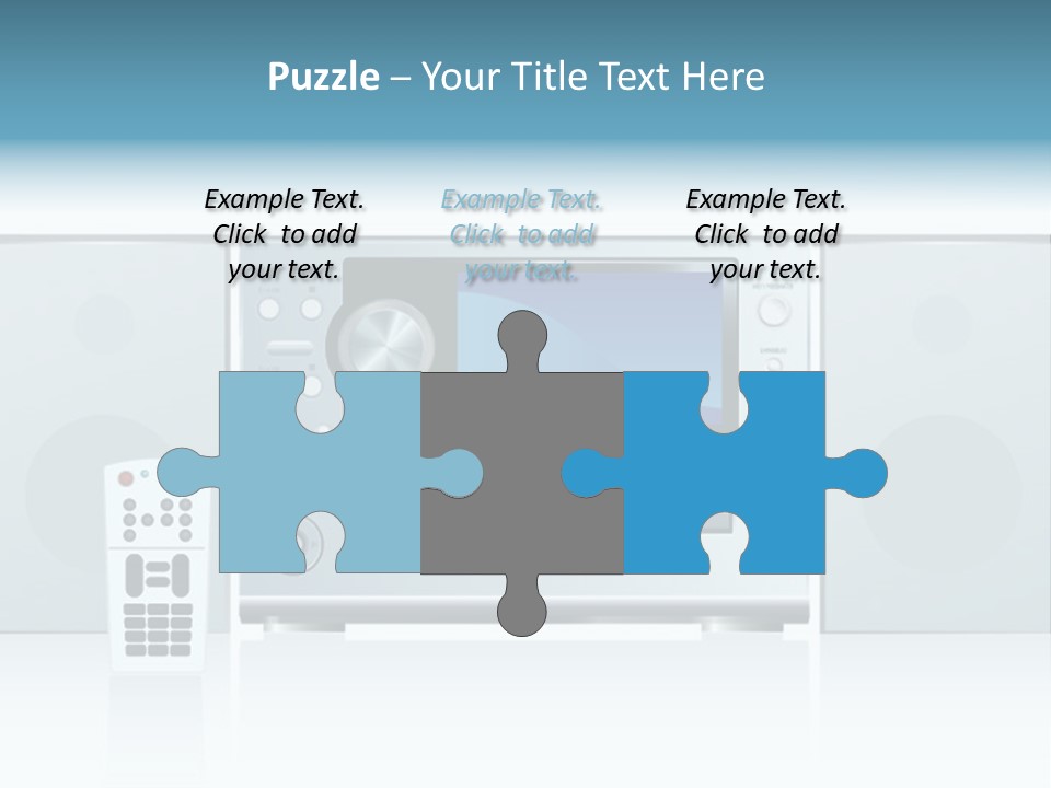 Video Display Bright PowerPoint Template