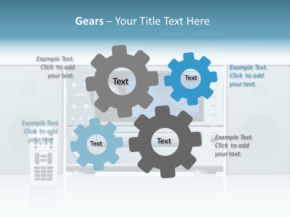 Video Display Bright PowerPoint Template