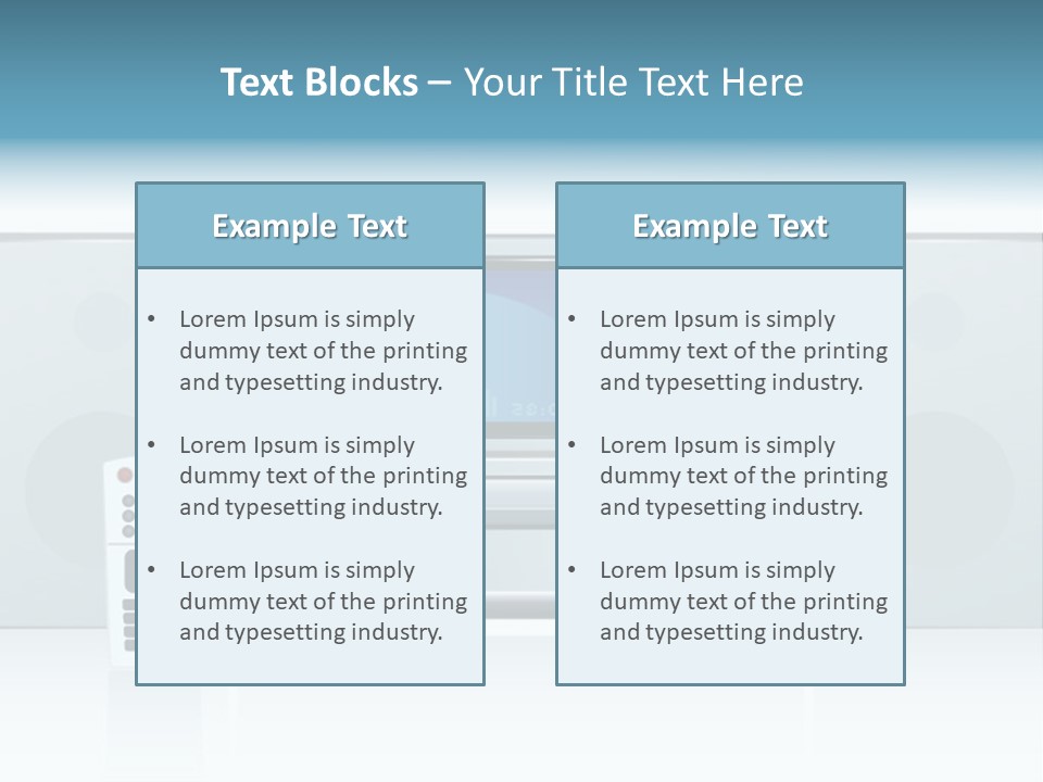 Video Display Bright PowerPoint Template