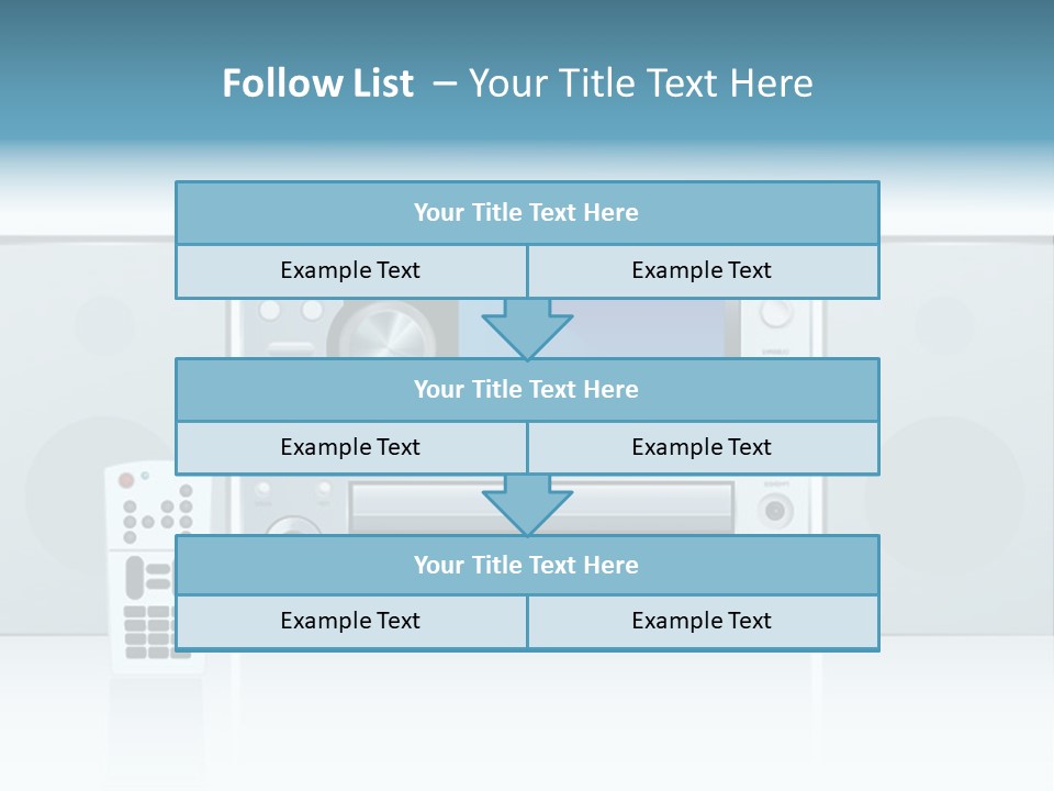 Video Display Bright PowerPoint Template