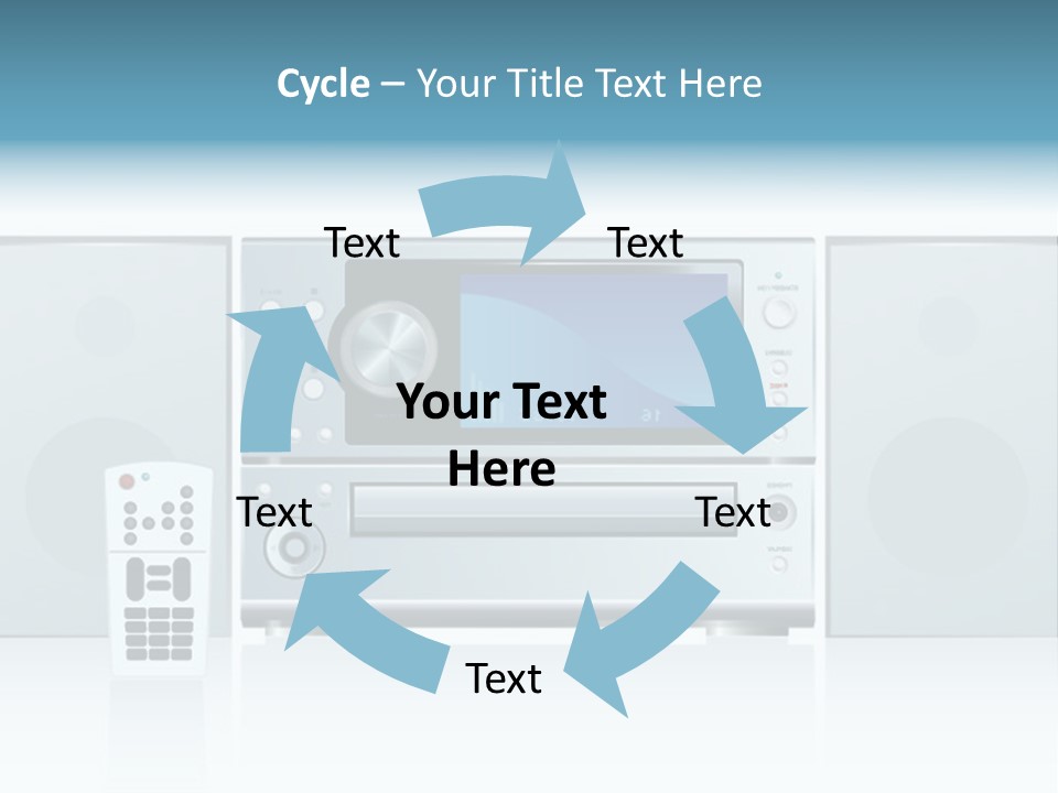 Video Display Bright PowerPoint Template