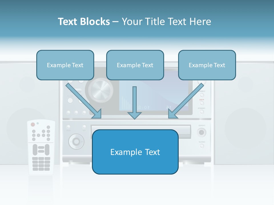 Video Display Bright PowerPoint Template