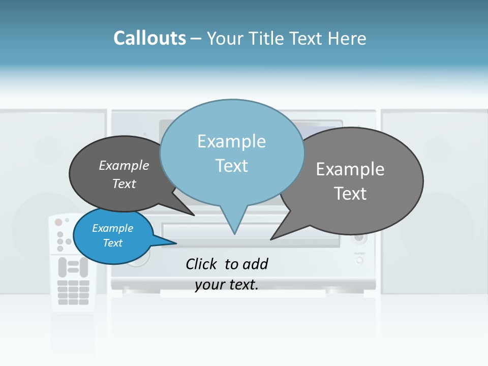 Video Display Bright PowerPoint Template