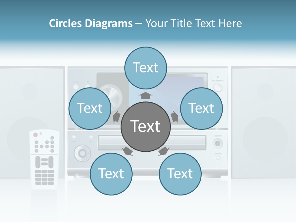 Video Display Bright PowerPoint Template