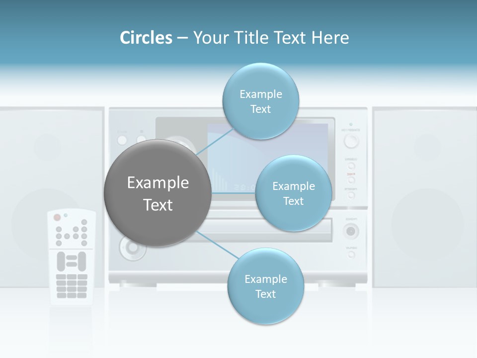 Video Display Bright PowerPoint Template