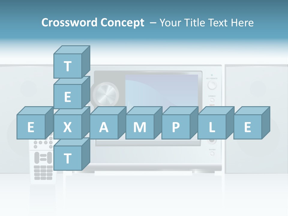 Video Display Bright PowerPoint Template