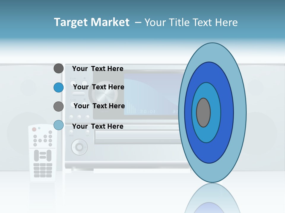 Video Display Bright PowerPoint Template