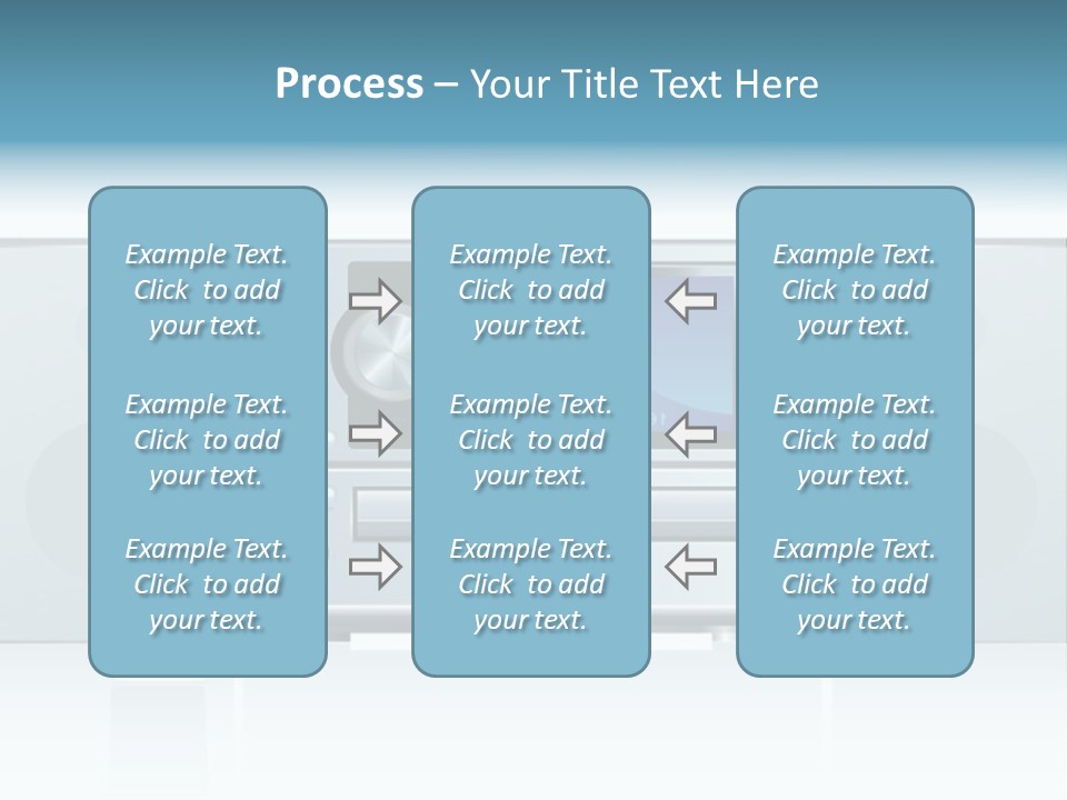 Video Display Bright PowerPoint Template