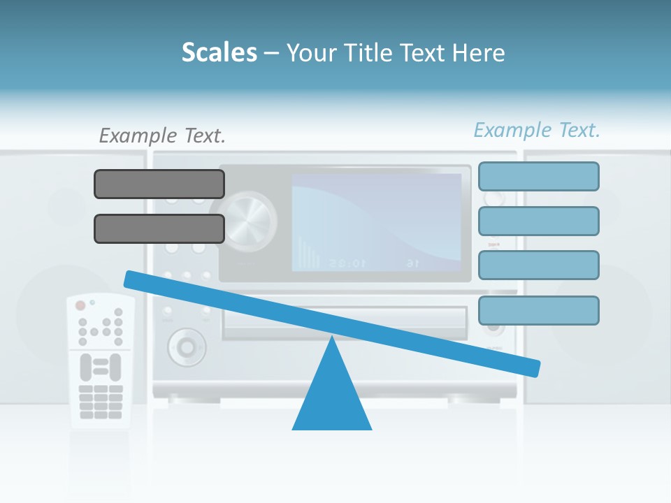 Video Display Bright PowerPoint Template