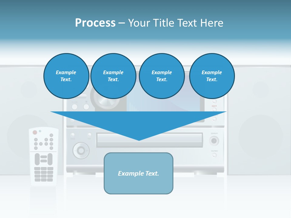 Video Display Bright PowerPoint Template