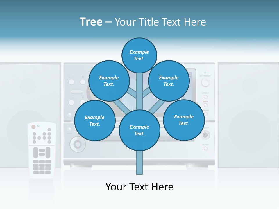 Video Display Bright PowerPoint Template